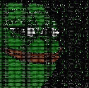 Pepe Matrix GIF