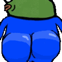 Pepe Twerkpepe Sticker