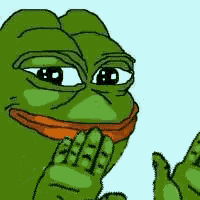 Pepe Waving GIF