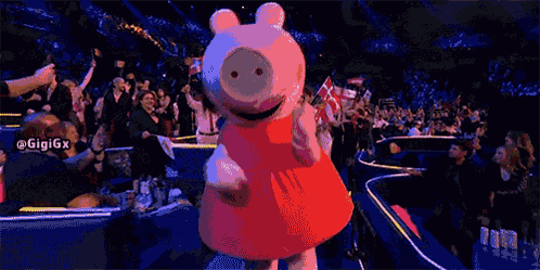 Peppa Pig Eurovision Song Contest GIF