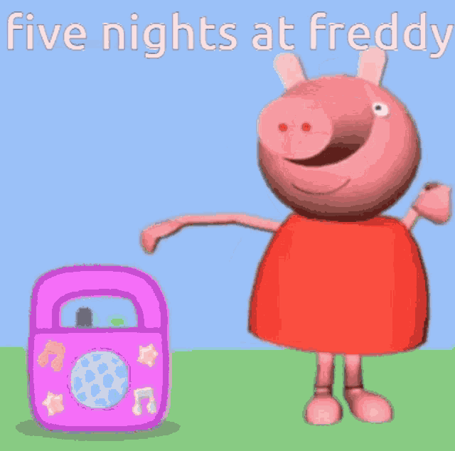 Peppa Pig Fnaf GIF