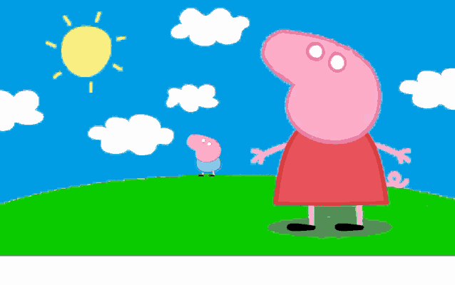 Peppa Pig Scary Meme
