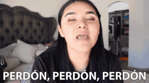Perdon Perdon Perdon Diana Estrada GIF
