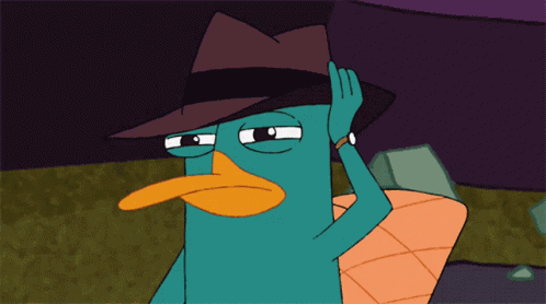 Perry The Platypus Hat GIF