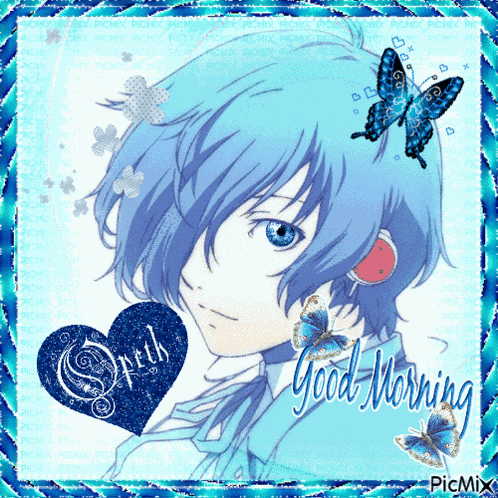 Persona 3 Good Morning GIF