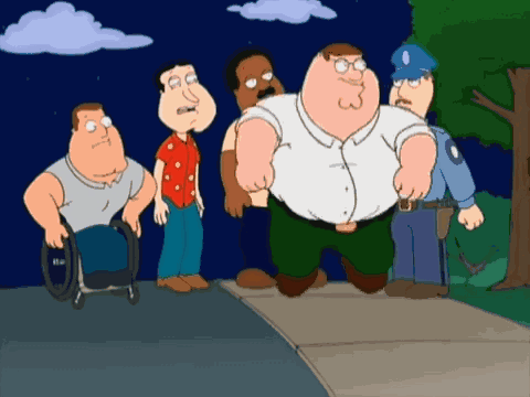 Peter Griffen Cant Touch Me GIF