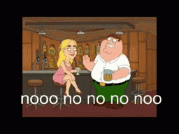 Peter Griffin Noooo GIF