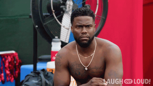 Pfft Kevin Hart GIF