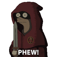 Phew Princess Bean Sticker