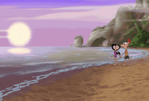 Phineas And Ferb Isabella And Phineas GIF