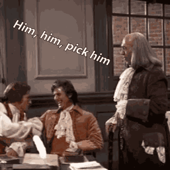 Pick Him Benfranklin GIF