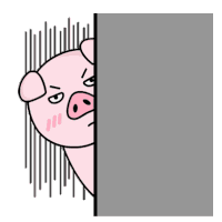 Pig Animal Sticker