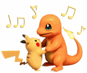 Pikachu & Charmander Deliciousdaywithpokemon GIF