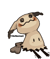 Pikachu Mimikyu Sticker