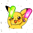 Pikachu Party Sticker