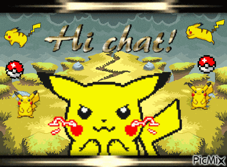 Pikachu Pokemon GIF
