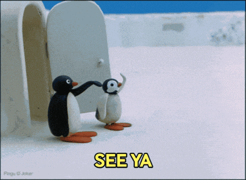 Pingu Bye GIF