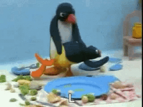 Pingu Pingu Runs Away GIF