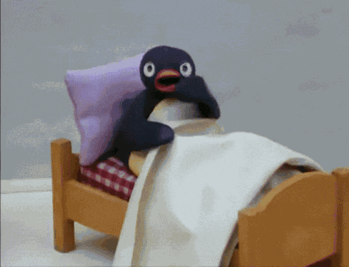 Pingu Yawn GIF