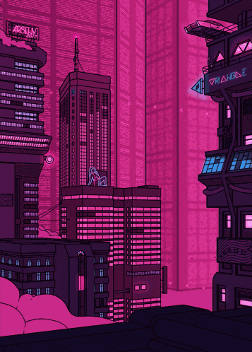 Pink Cyber GIF
