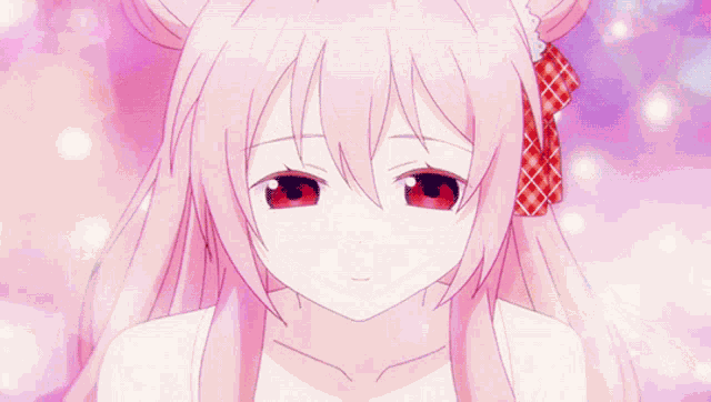 Pink Hair Anime Girl GIF