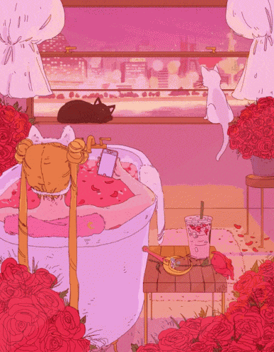 Pink Hot Pink GIF