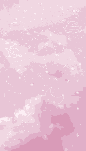 Pink Sky Stars GIF