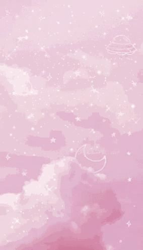Pink Sky Stars GIF
