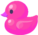 Pinkduck Rubber Ducky Sticker