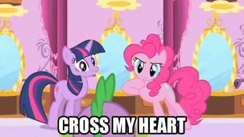 Pinkie Pie Promise GIF