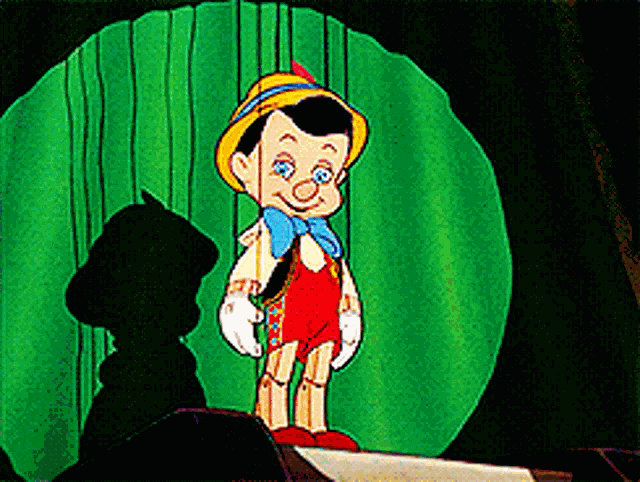 Pinocchio Bailar GIF