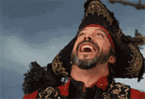 Pirate Laughing GIF