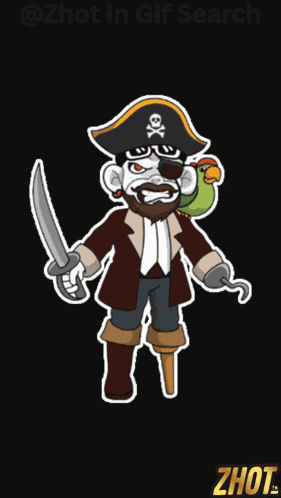 Pirate Zhot GIF