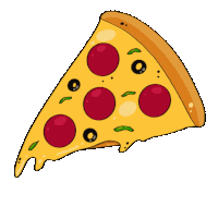 Pizza Pepperoni Sticker