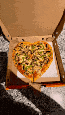 Pizza Pizza Canada Heart Pizza GIF
