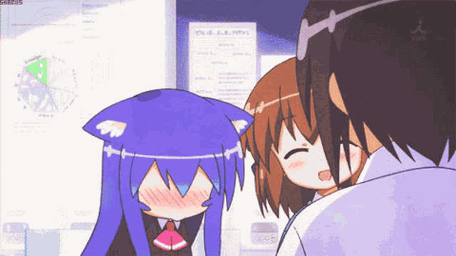 Place To Place Cat Girl GIF