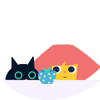 Plants Work From Home Sticker