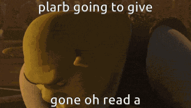 Plarb Shrek GIF
