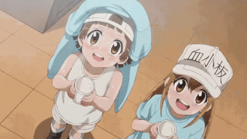 Platelet Hataraku GIF