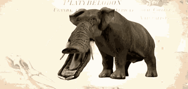 Platybelodon Evolution GIF