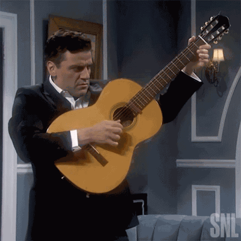 Playing A Guitar Oscar Isaac GIF