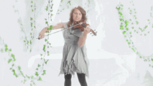 Playing Violin Taylor Davis GIF