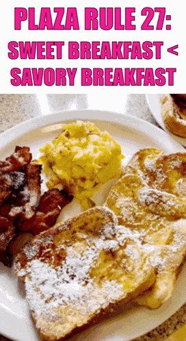 Plaza Rule 27 Sweet Breakfast GIF