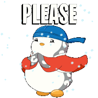 Please Come On Sticker