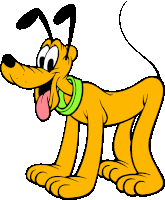 Pluto The Dog Sticker