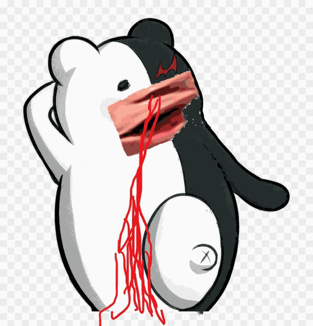 Pogokuma Bloody Nose Meme