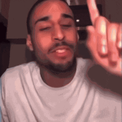 Pointing Man Speedy Point GIF