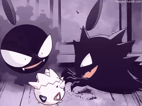 Pokemon Ghosts GIF