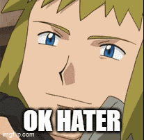 Pokemon Gym Leader Volkner GIF