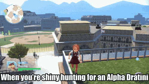 Pokemon Legends Za When Youre Shiny Hunting For An Alpha Dratini GIF